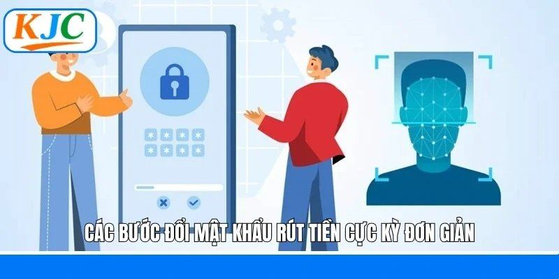 Các bước đổi mật khẩu rút tiền cực kỳ đơn giản
