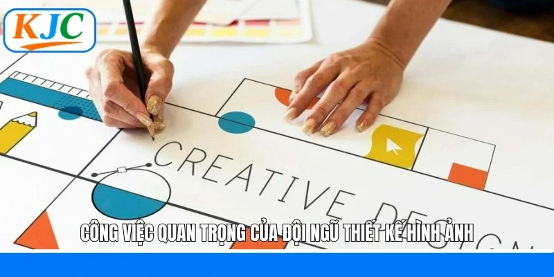 Công việc quan trọng của đội ngũ thiết kế hình ảnh
