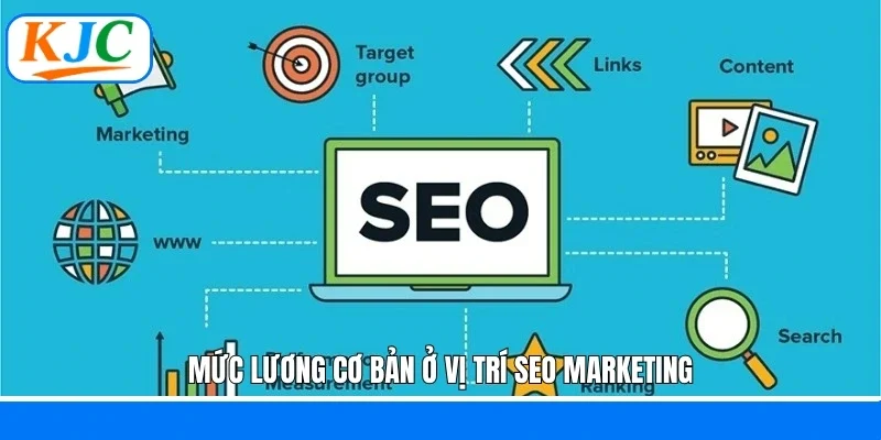 Mức lương cơ bản ở vị trí SEO Marketing